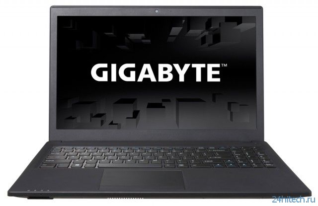 Мультимедийный ноутбук GIGABYTE Q2556N v2 с поддержкой двух HDD-накопителей