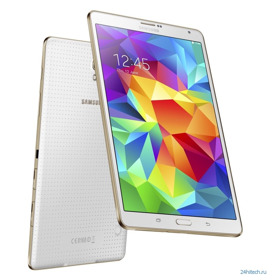 Samsung представила планшеты Galaxy Tab S с дисплеем Super AMOLED