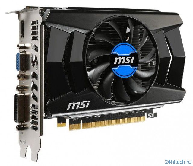 Серия видеокарт MSI GeForce GT 740 включает в себя модели только с 2-мя ГБ памяти