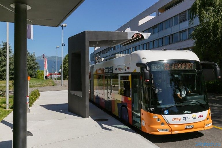 В Женеве появится уникальная система электрических автобусов TOSA