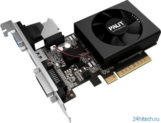 Восемь новых видеокарт серии Palit GeForce GT 730