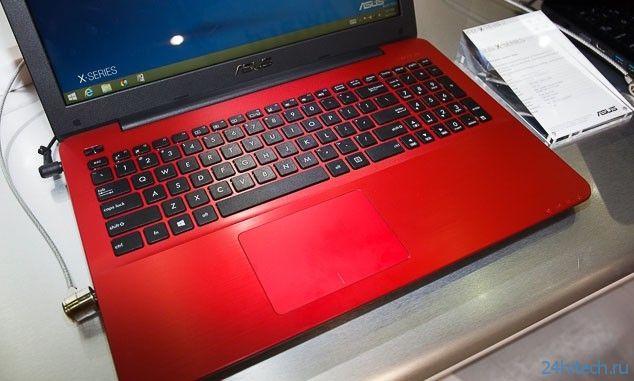 ASUS готовит линейку недорогих, но красочных ноутбуков X555