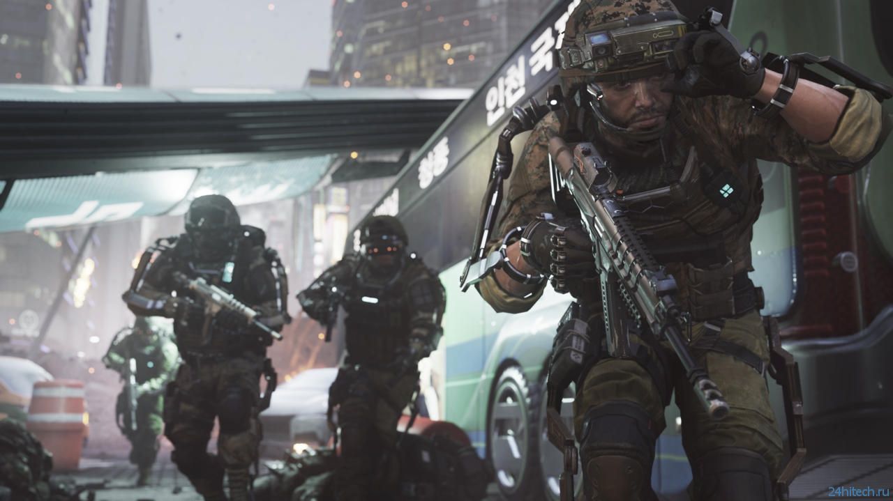 CoD: Advanced Warfare будет использовать всю мощность PS4 и Xbox One