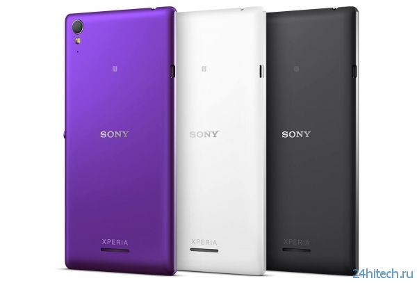 Известна стоимость тонкого смартфона Sony Xperia T3 в России