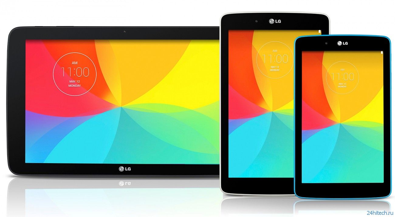 LG сообщила о выходе планшета LG G Pad 10.1 на мировой рынок