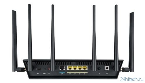 ASUS RT-AC3200 – трехполосный Wi-Fi-маршрутизатор с пропускной способностью 3200 Мбит/с
