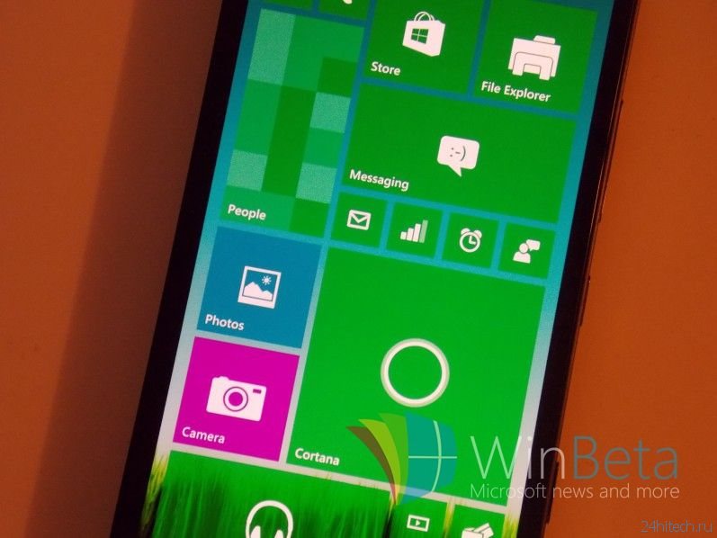 Windows 10 для смартфонов может получить 5 размеров плиток