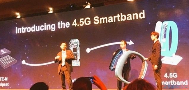 Huawei 4.5G Smartband – первый в мире «умный» браслет с поддержкой 4.5G
