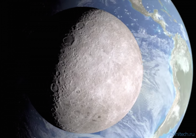 видео дня | NASA показало невидимую нам сторону Луны