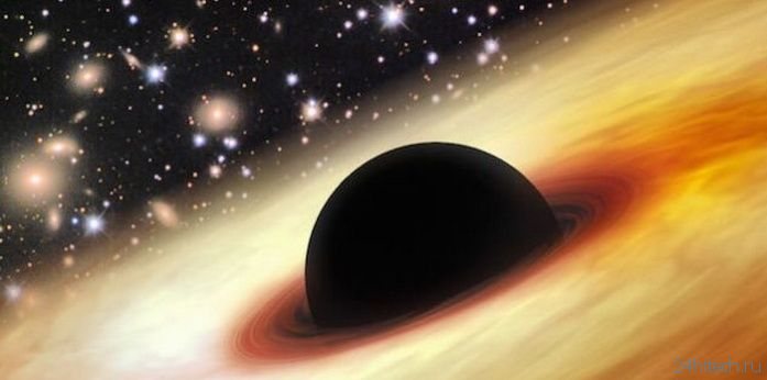 Обнаружена чёрная дыра массой 12 миллиардов Солнц