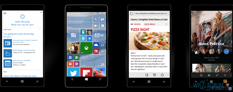 Microsoft может сделать объявление о Windows 10 Technical Preview для смартфонов сегодня вечером