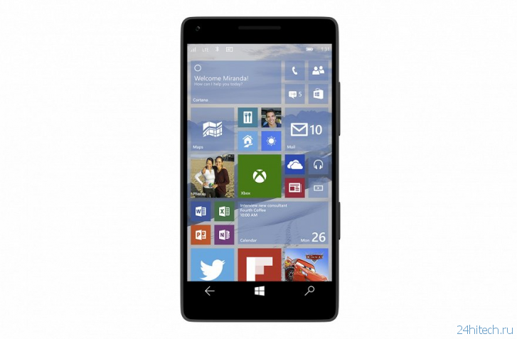 Стала доступна Windows 10 для смартфонов
