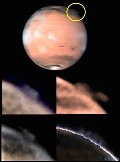 Ученые задумались над таинственной марсианской дымкой