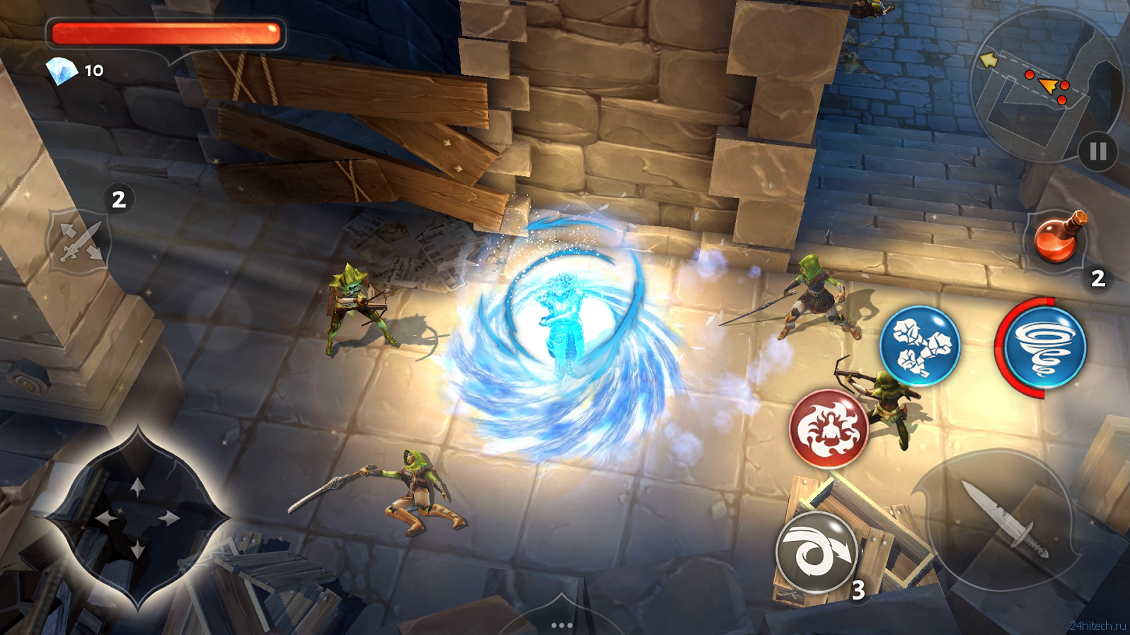 Игра Dungeon Hunter 5 вышла на Windows Phone и Windows в виде универсального приложения
