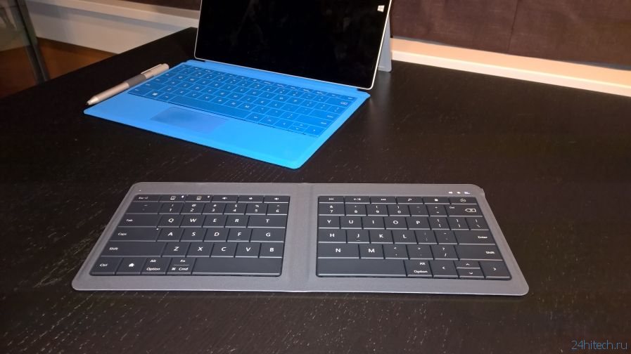 В продажу поступила компактная Bluetooth-клавиатура Microsoft Universal Foldable Keyboard