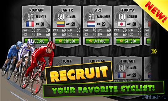 Официальный симулятор менеджера велокоманды Tour de France 2015 доступен для Windows Phone 8