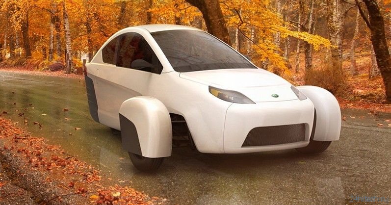 Elio — трехколесный автомобиль