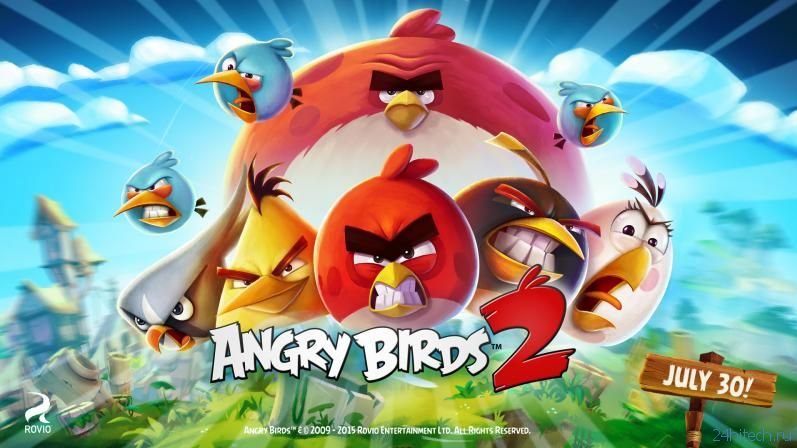 Компания Rovio анонсировала Angry Birds 2 после 6 лет с момента выхода оригинальной игры