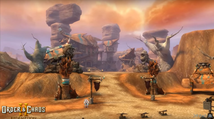 Видео геймплея и первые подробности о ММОRPG «Order & Chaos Online 2: Redemption» от Gameloft