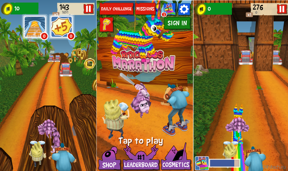 Ridiculous Marathon — новая игра от Game Troopers в линейке Xbox Live для Windows Phone и Windows 10 Mobile