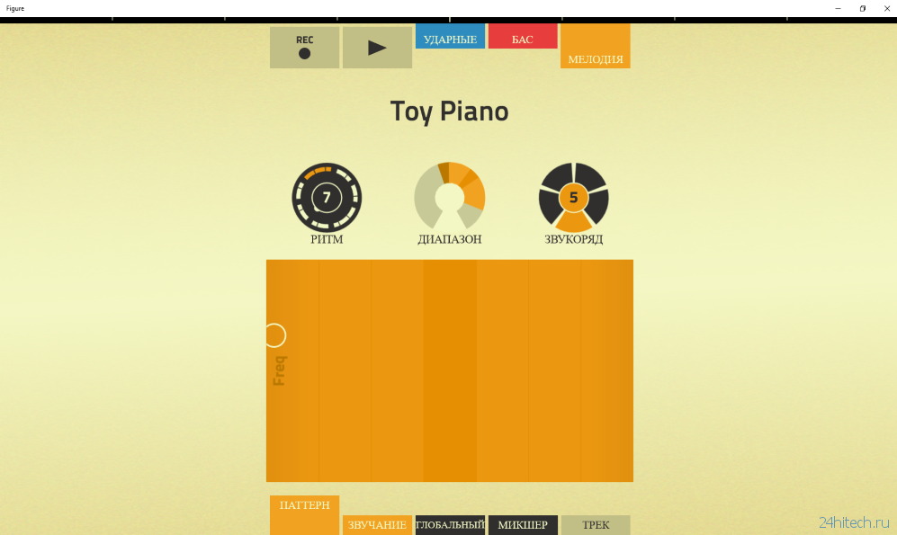 Figure — популярное приложение для создания музыки доступно на Windows 10 Mobile и Windows 10