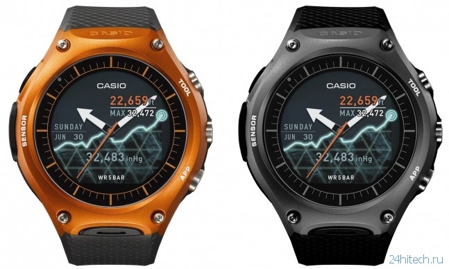 CES | Casio представила свои первые смарт-часы