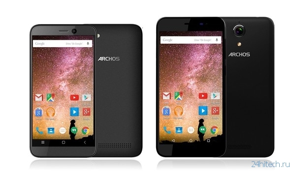 Archos представила две линейки смартфонов