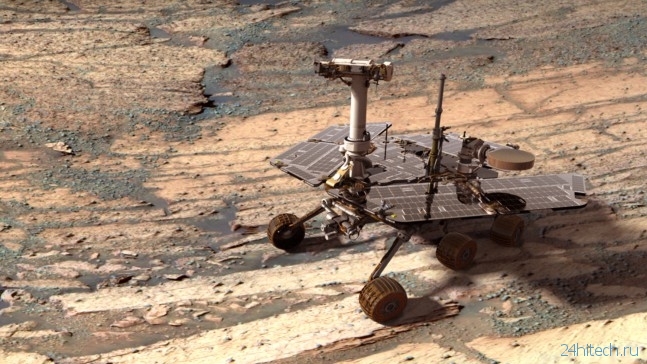 Марсоход «Оппортьюнити» продолжает работать спустя 12 лет на Марсе