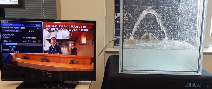 Mitsubishi разработала антенну из воды