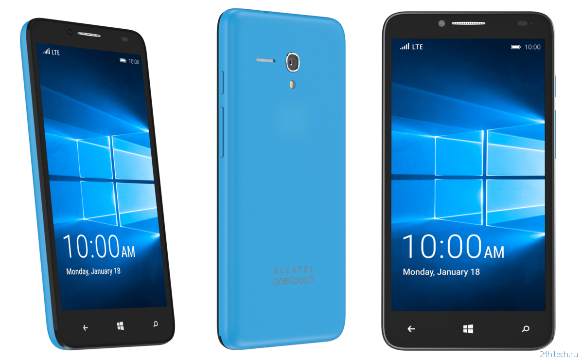 Смартфон Alcatel OneTouch Fierce XL с Windows 10 Mobile будет доступен только в США у T-Mobile