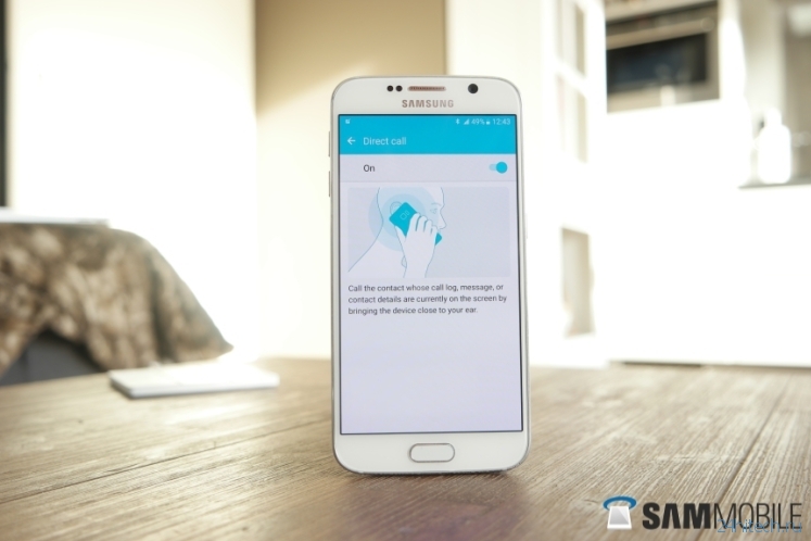 Качественные изображения работающего на базе Android Marshmallow Galaxy S6
