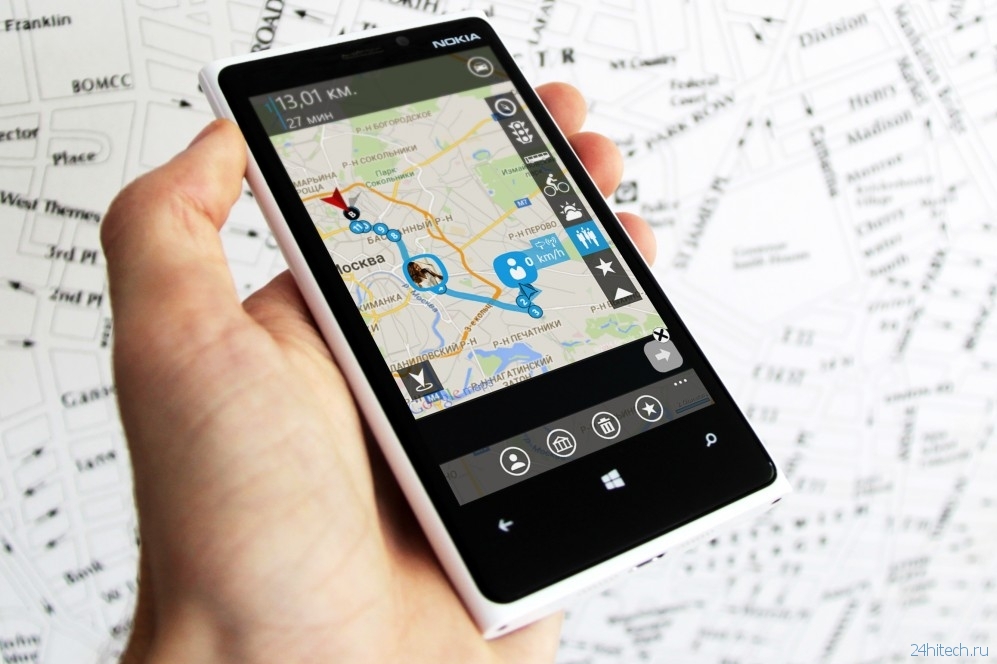 gMaps для Windows Phone 8 получило обновление. Добавлены новые функции и улучшения
