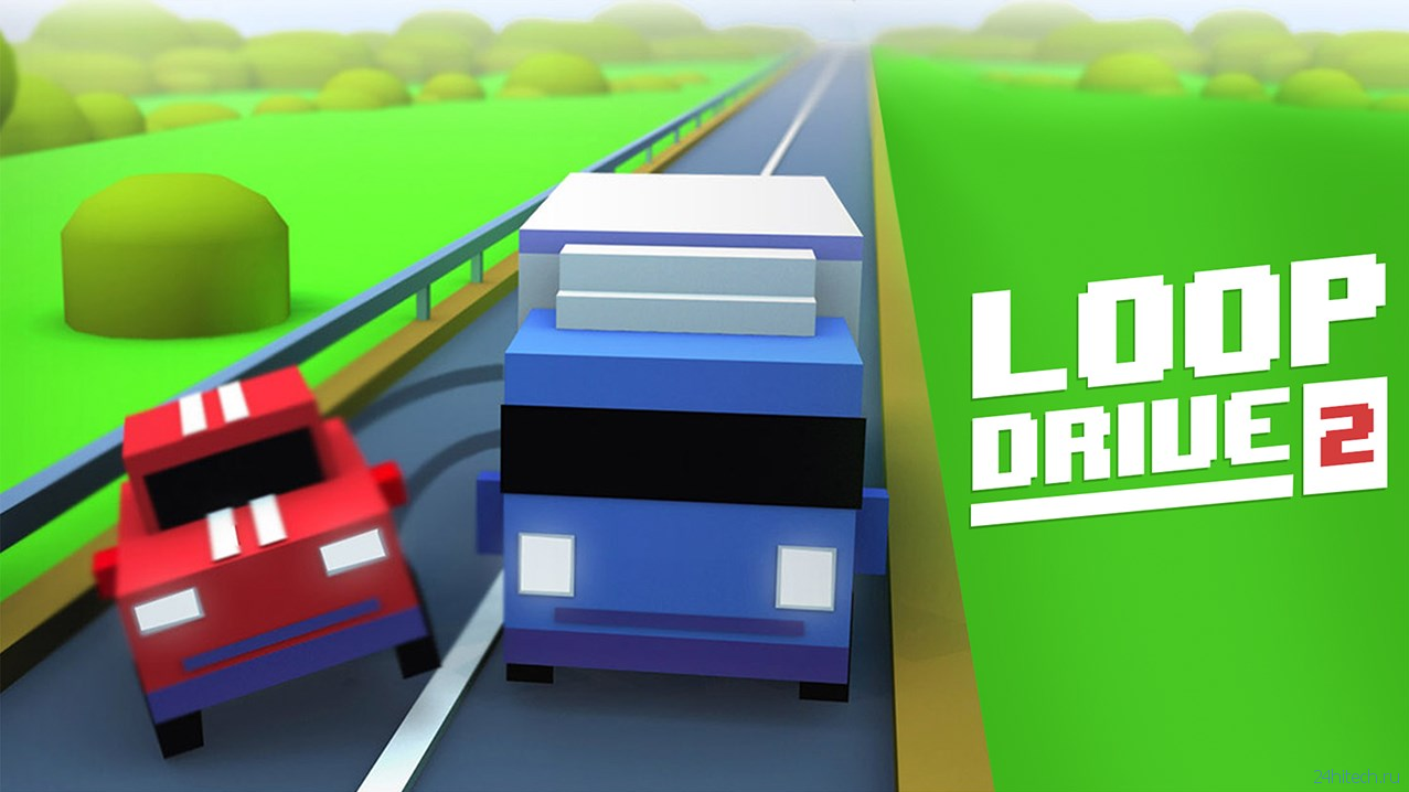Популярная игра Loop Drive 2: Crash Race добралась до Windows Store