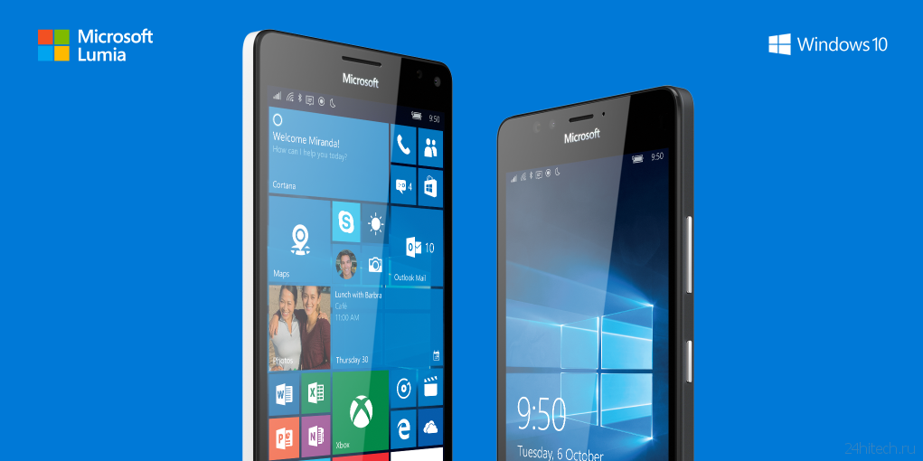 Выпущены обновления микропрограмм для Lumia 950, Lumia 950 XL, Lumia 830 от AT&T и LG Lancet