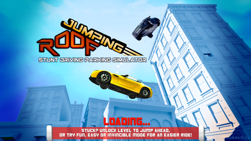 Roof Jump Car Parking — симулятор экстремального парковщика для Windows Phone и Windows 10 Mobile