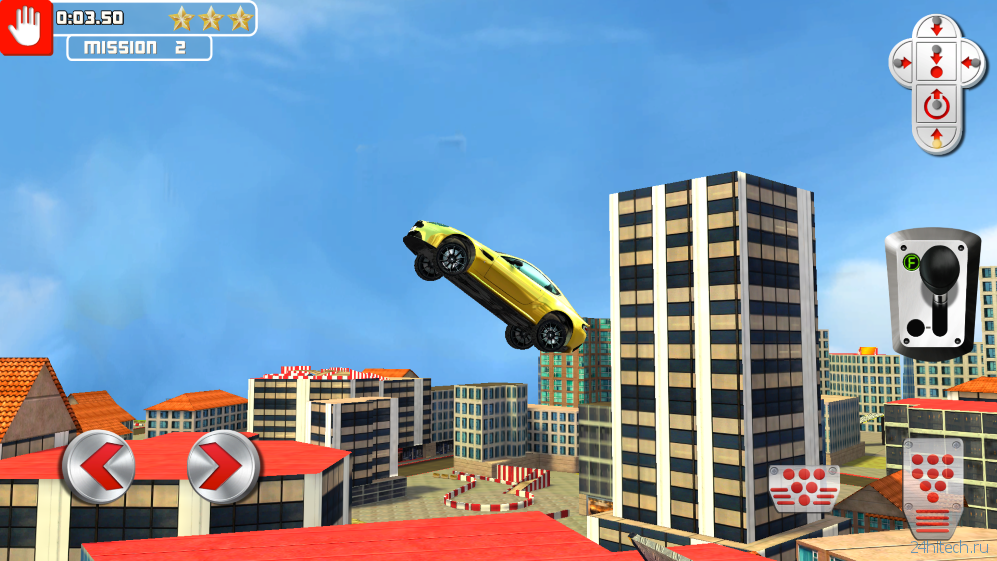 Roof Jump Car Parking — симулятор экстремального парковщика для Windows Phone и Windows 10 Mobile