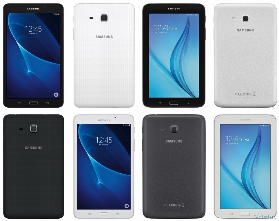 @evleaks обнародовал изображения планшетов Samsung Galaxy Tab A 2016