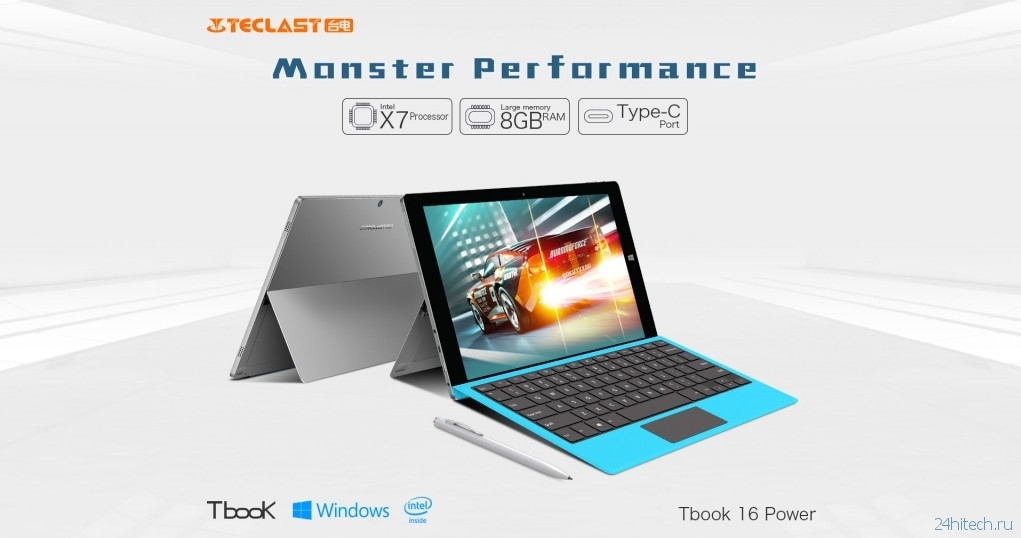 Teclast Tbook 16 Power — планшет с 8 ГБ оперативной памяти