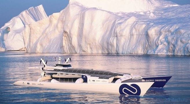Energy Observer – морское судно, полностью работающее за счет возобновляемых источников энергии