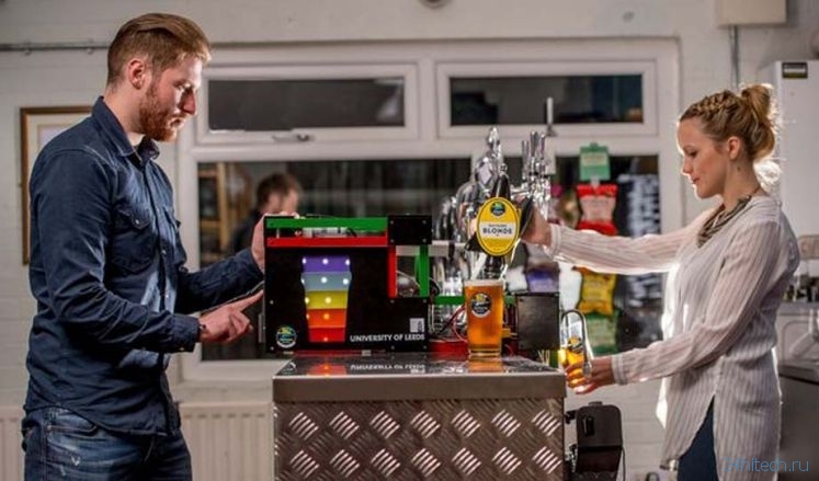 Студенты научили робота идеально разливать пиво