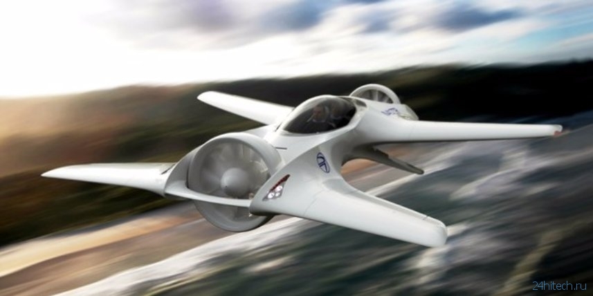 Американские конструкторы представили проект по строительству летающего автомобиля