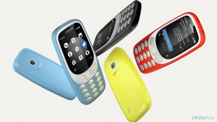 Обновленная Nokia 3310 с поддержкой сетей 3G представлена официально