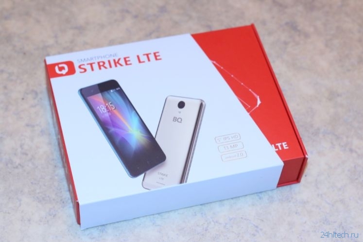 Обзор смартфона BQ Strike LTE