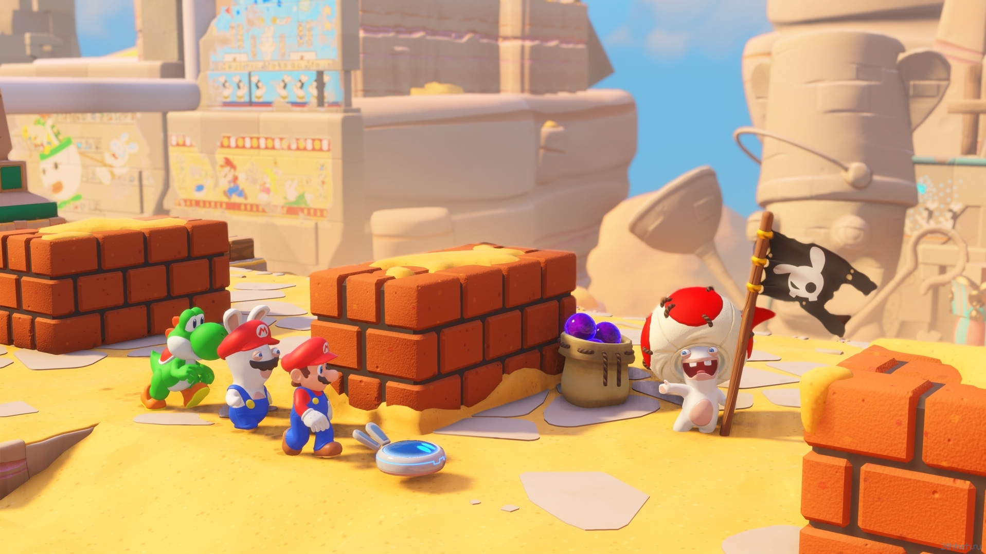 Обзор игры Mario + Rabbids: Kingdom Battle
