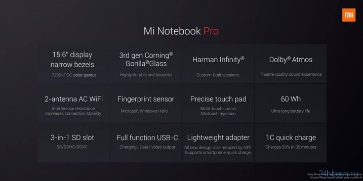 Xiaomi Mi MIX 2, Mi Note 3 и Mi Notebook Pro представлены официально