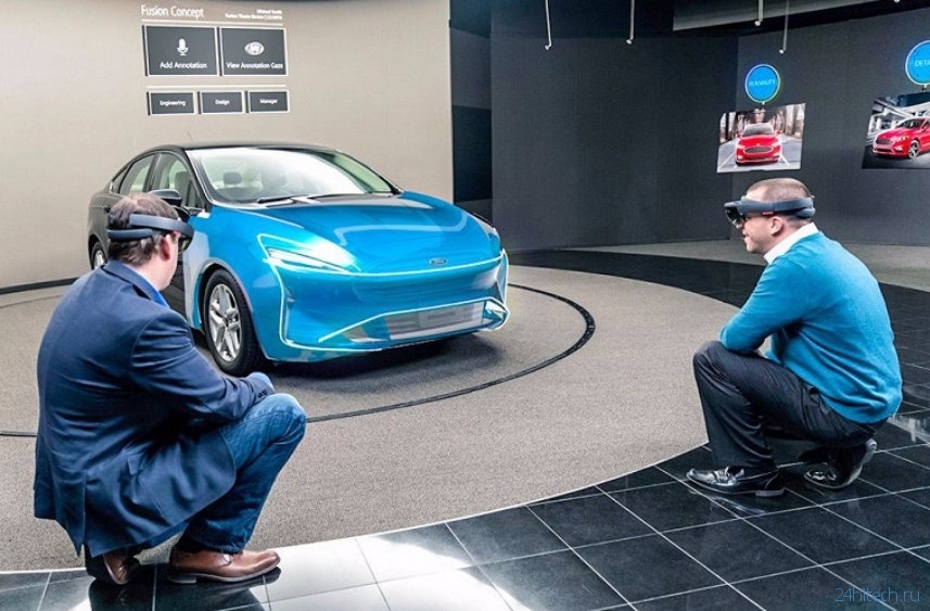 В Ford будут проектировать автомобили в 3D-очках