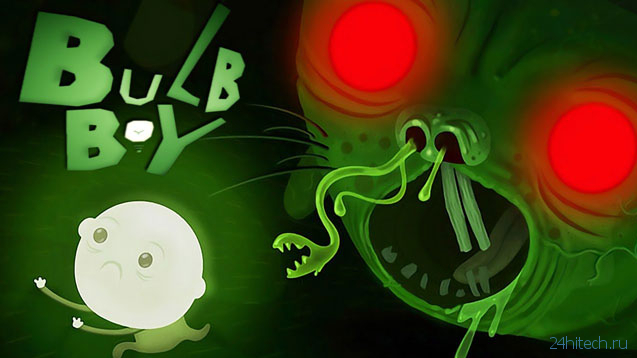 СКИДКА (299р → 75р) Обзор игры Bulb Boy для iPhone и iPad – психоделический хоррор-квест про мальчика-лампочку