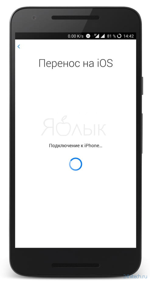 Как перенести контакты с Android на iPhone (iOS)