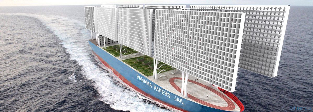 Французские архитекторы предложили построить корабль-тюрьму