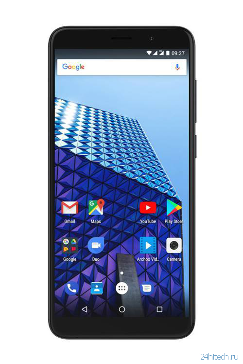 Android Go-смартфон за 80 евро с современным большим экраном представлен